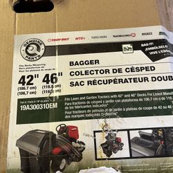 42” - 46” Bagger For Riding  Mowers