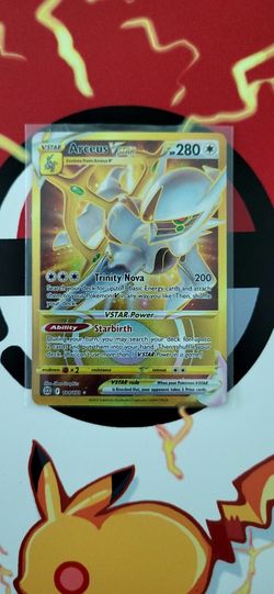 Arceus Vstar 184/172 GOLD. POKEMON