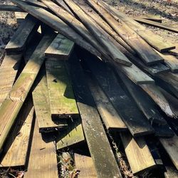 Wood Decking Material 