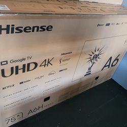 75" Hisense 4k Smart Black Friday Special!!!!!!!!!