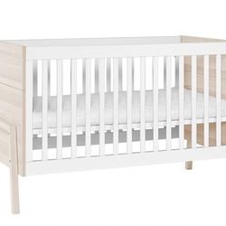 Modern Crib - Converts to Toddler Bed