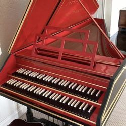 Arnold Dolmetsch Double Manual Harpsichord