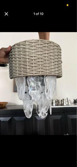 NEW Wall Sconce with glass