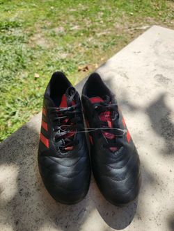 Adidas Copa Sense Firm Ground Soccer Cleats Black/Red Women's 6
