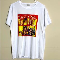 The WHO Band Who’s Zoo Graphic T-Shirt Size L