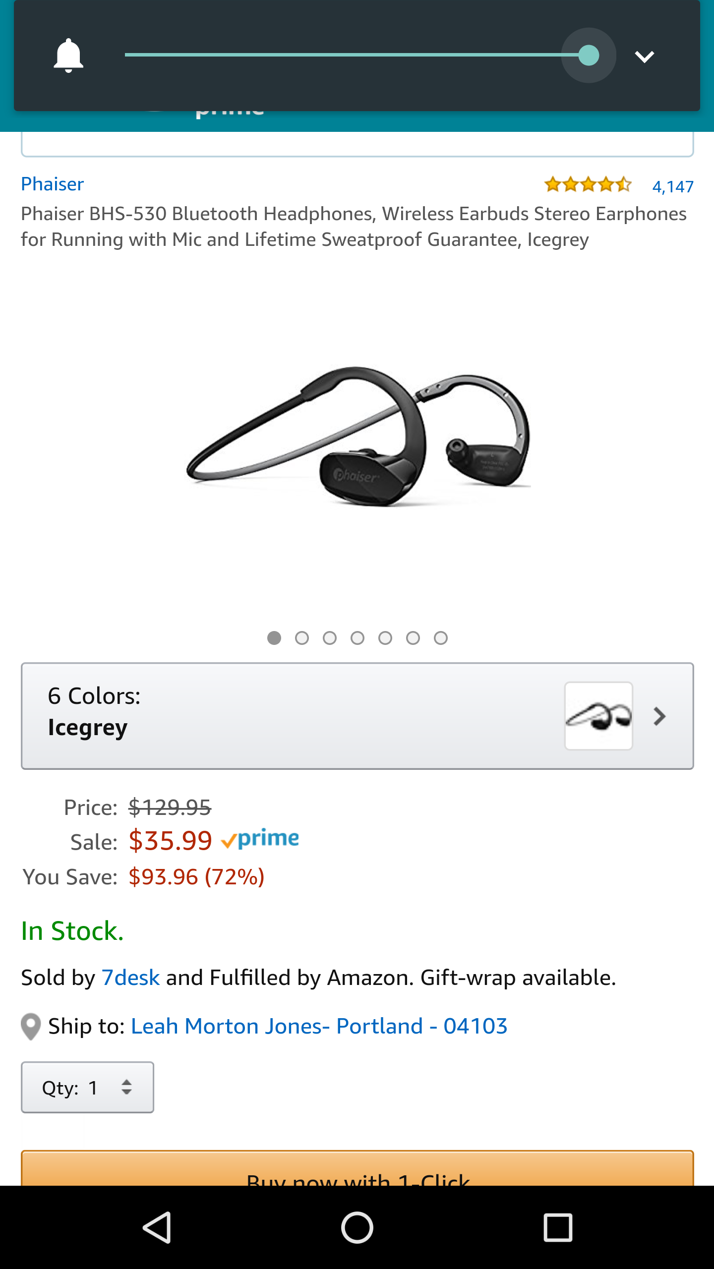 Wireless headset