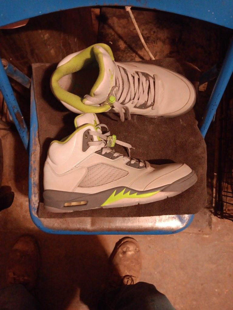 Jordan 5 Green Bean