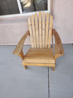 Wooden Adirondack Chair