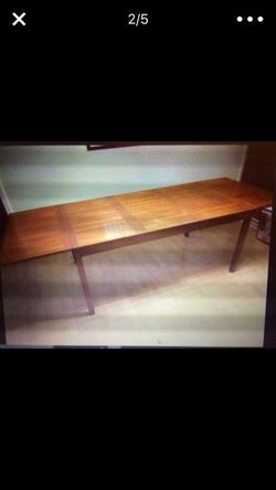 Mid century danish dining table
