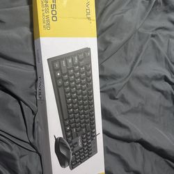 Wireless keyboard and router