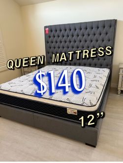 New queen mattress only $140
