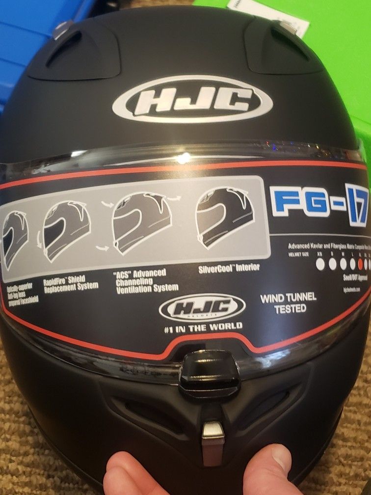 XL Motorcycle Helmet 