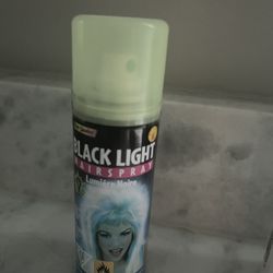 Black Light Hair Spray 