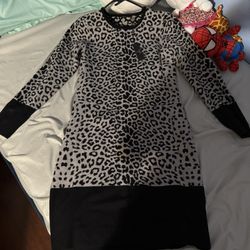 Cheetah Long Sleeve Dress