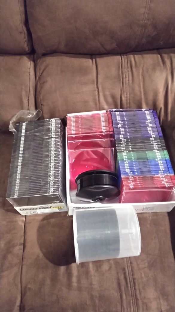 CD\RW With Cases
