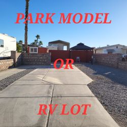 Park Model  or RV lot, w/wtr swr elec shed gazebo