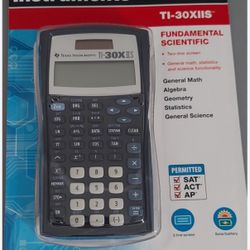 Texas Instruments Ti – 30 XIIS Fundamental Scientific Calculator Brand new  Inbox