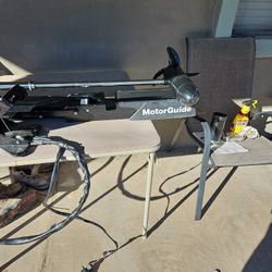 trolling motor, moter guide 