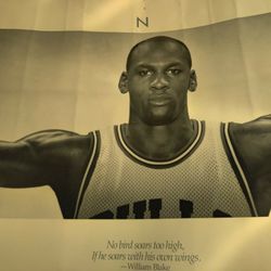 Jordan Wings Poster 1989