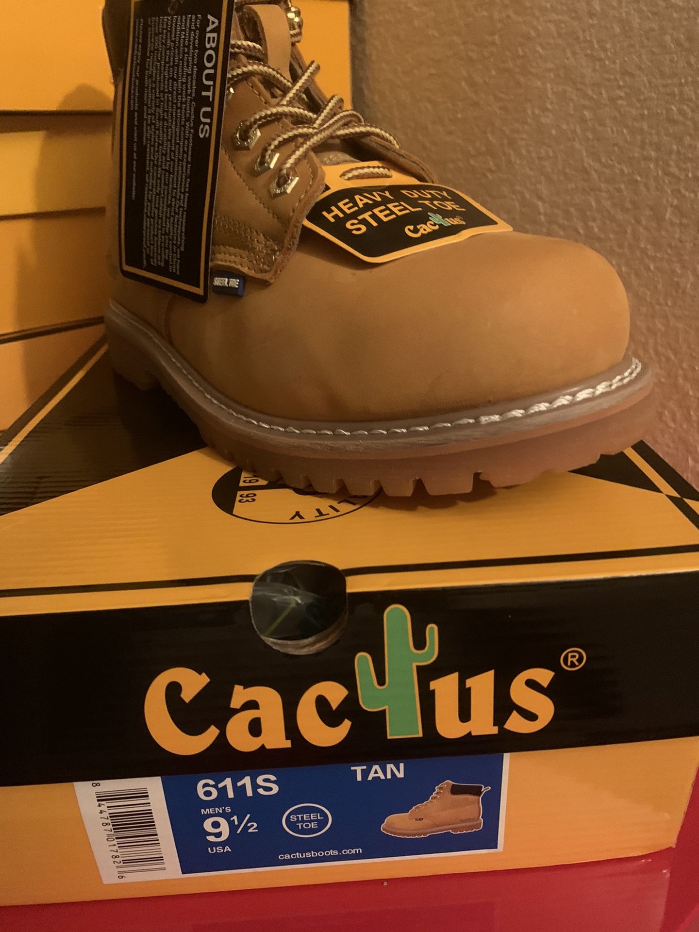 Cactus work boots