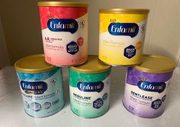 20 Cans ENFA😊MIL Pink 12.9OZ Each15$/Purple 12.4OZ Each 14$/Yellow Each 14$/ Blue 13.6 OZ 15$/Green 12.4 OZ 17$