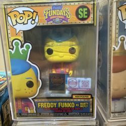 Funko Fundays Freddy Funko As Marty Mcfly Blacklight