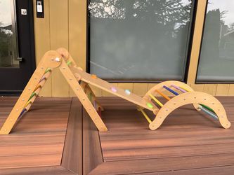 Climbing Gym Wooden Pikler Montessori Style