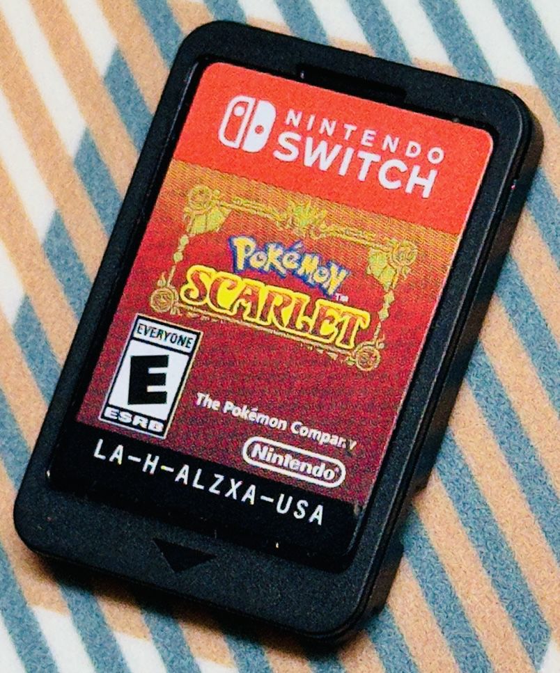 Pokémon Scarlet (Nintendo Switch, 2022) Authentic Cartridge Only - TESTED
