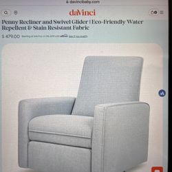 DaVinci Penny Swivel Recliner