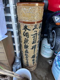 Chinese ceramic cylinder