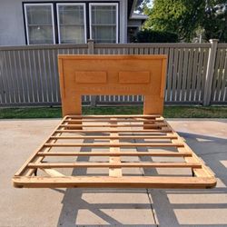 Full Size Wooden Frame 