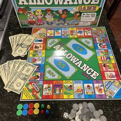 Lakeshore The Allowance Game - Finance Money Teaching For Kids - Board Game 