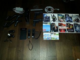 Wii with Accessories & Games