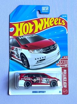 Hot wheels red edition Honda Odyssey