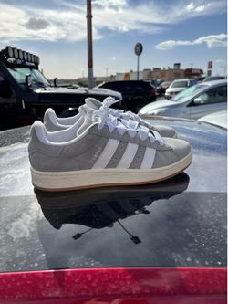 Adidas Samba Light Grey/White Sz9.5