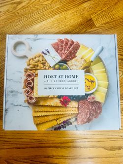 New & Unused in Box - $25 10 pc  Charcuterie Board Set (retails for $75)