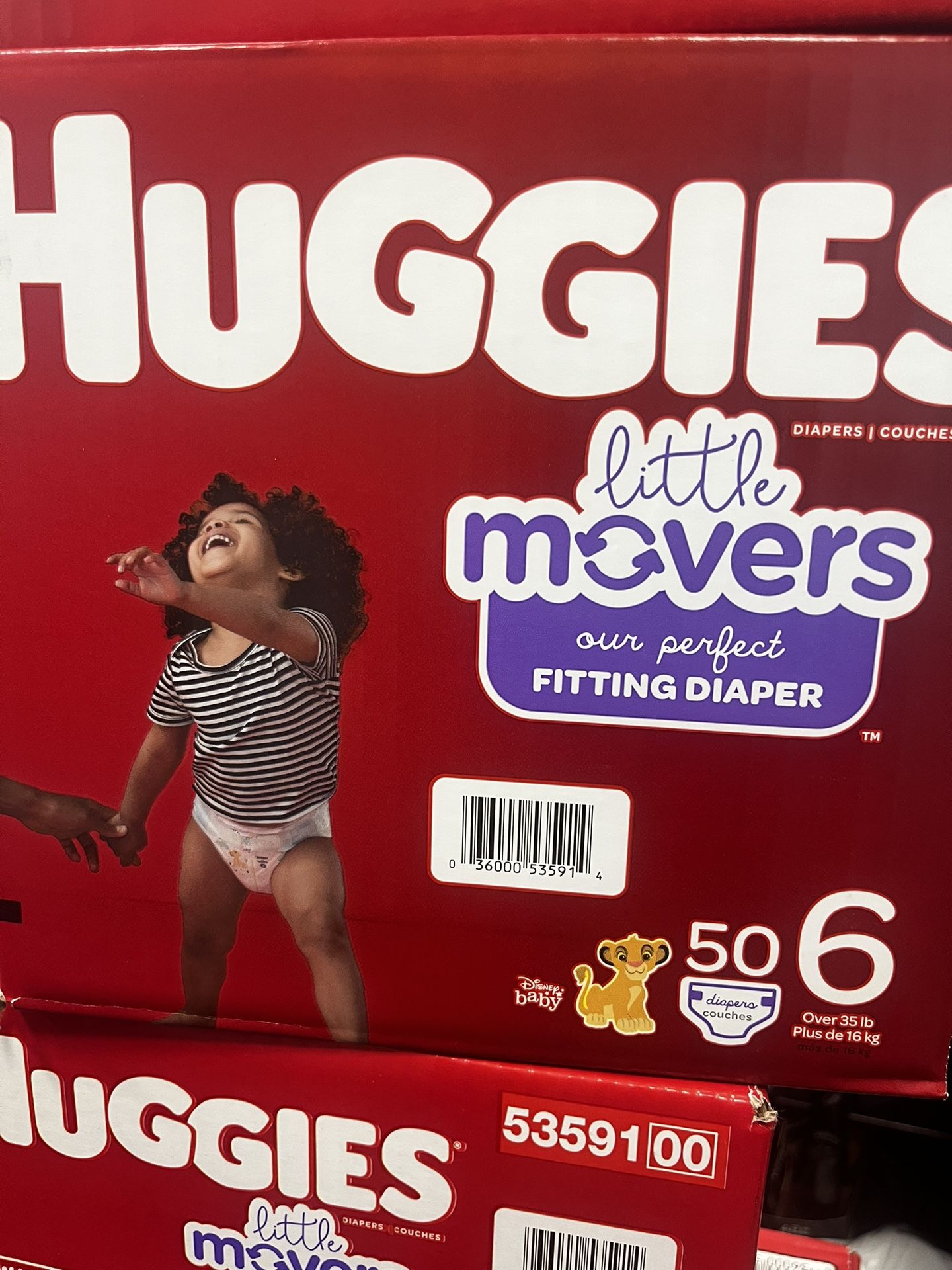 Huggies 2 Boxes Size 6