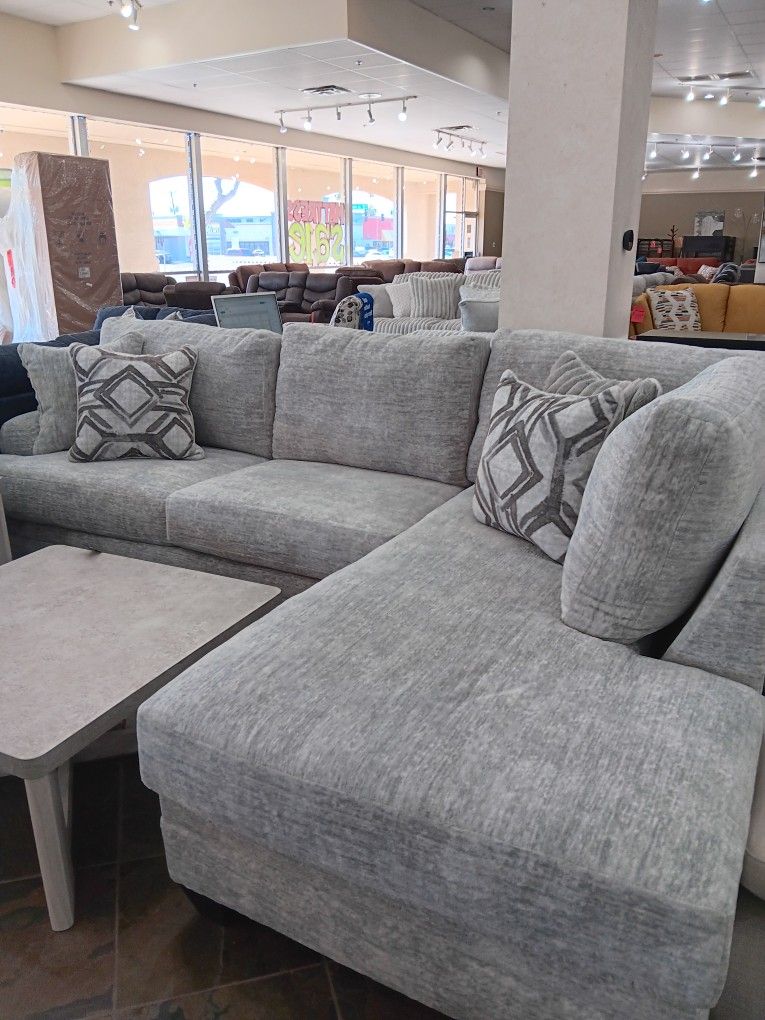 Light Grey Sectional 