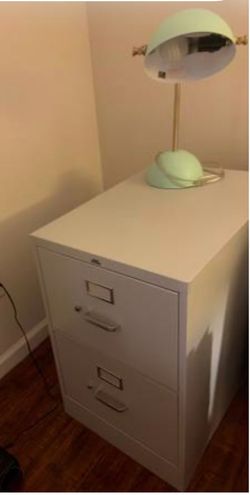 2 drawer file cabinet