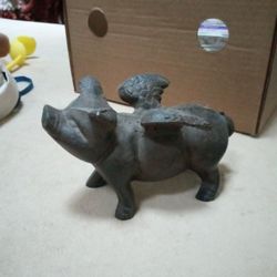 Bronze Flying Pig