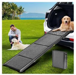 Dog Ramp for Large Dogs, 71'' Extra Long for High SUV Car & Truck