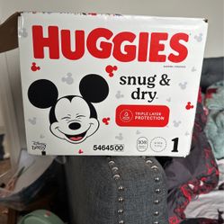 Size 1 - 108 Diapers 