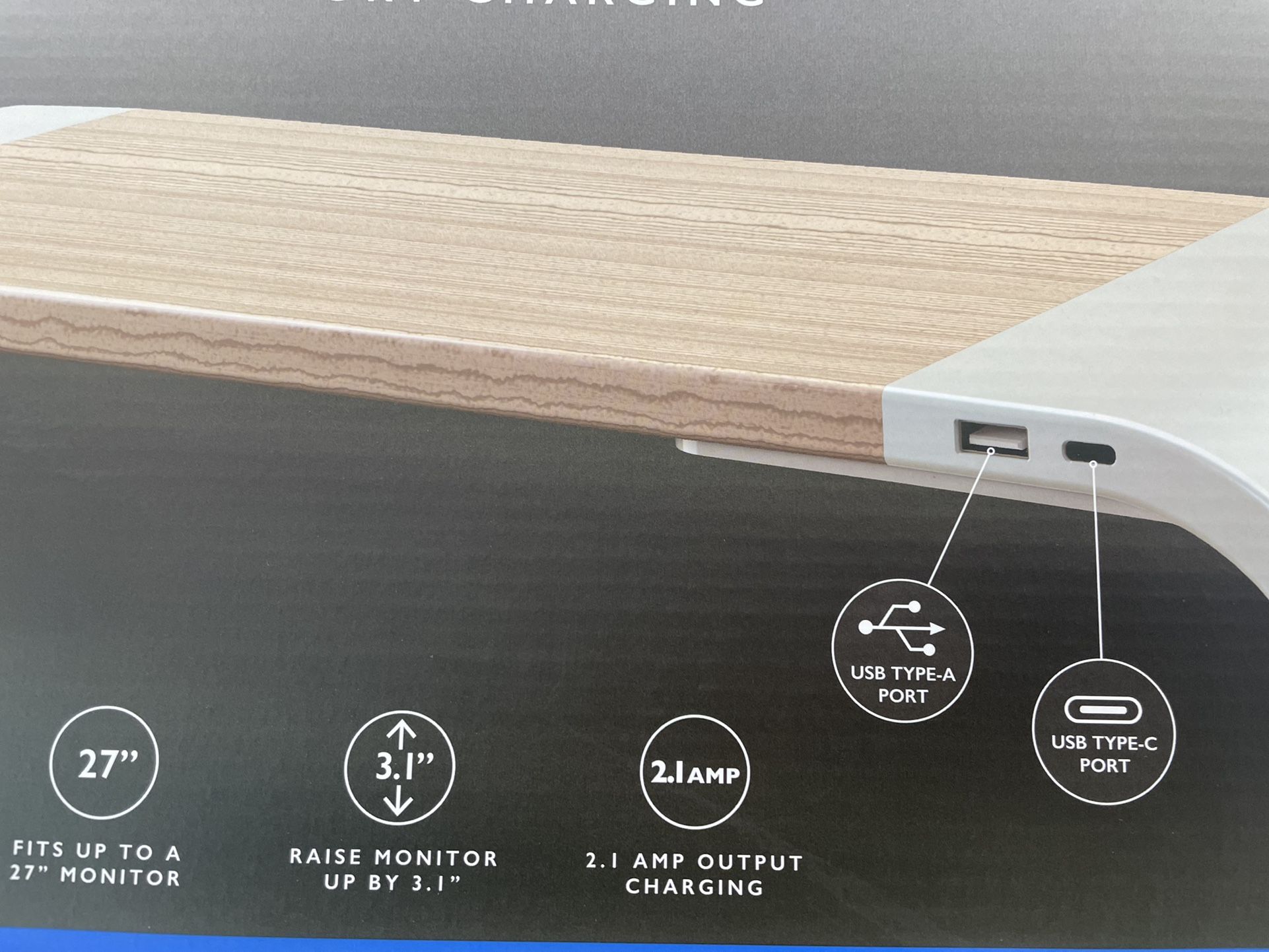 Desktop Computer Stan DUAL PORT CHARGING
