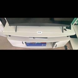 White TV Stand