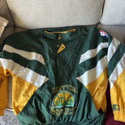 Vintage Seattle Sonics Starter Jacket 