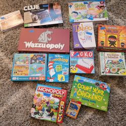 Kid and Adult Board Games