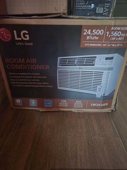 Window air conditioner  24.5 btu