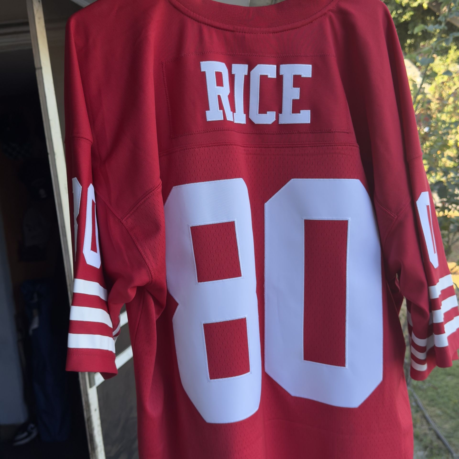 SF 49ers Jerry Rice Throwback Jersey 2xl/52