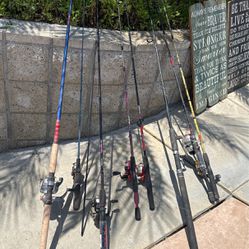 Fishing rods reels
