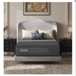 AiryFlow Graphene Full Mattress 10 Inch, 